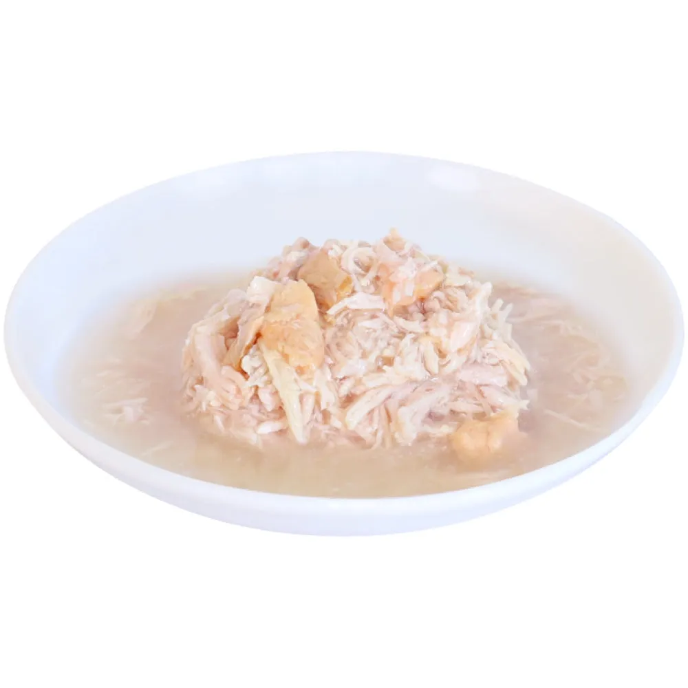 Absolute Holistic Shredded Chicken & Salmon In Gravy Grain-Free Cat Canned Food 80g