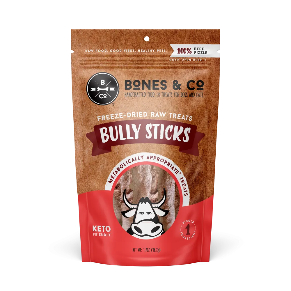 Bones & Co Freeze Dried Bully Sticks 1.7 oz.
