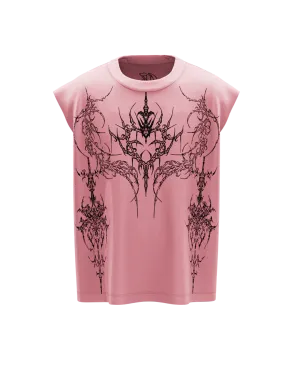 Demon Coral Unisex Boxy Vest