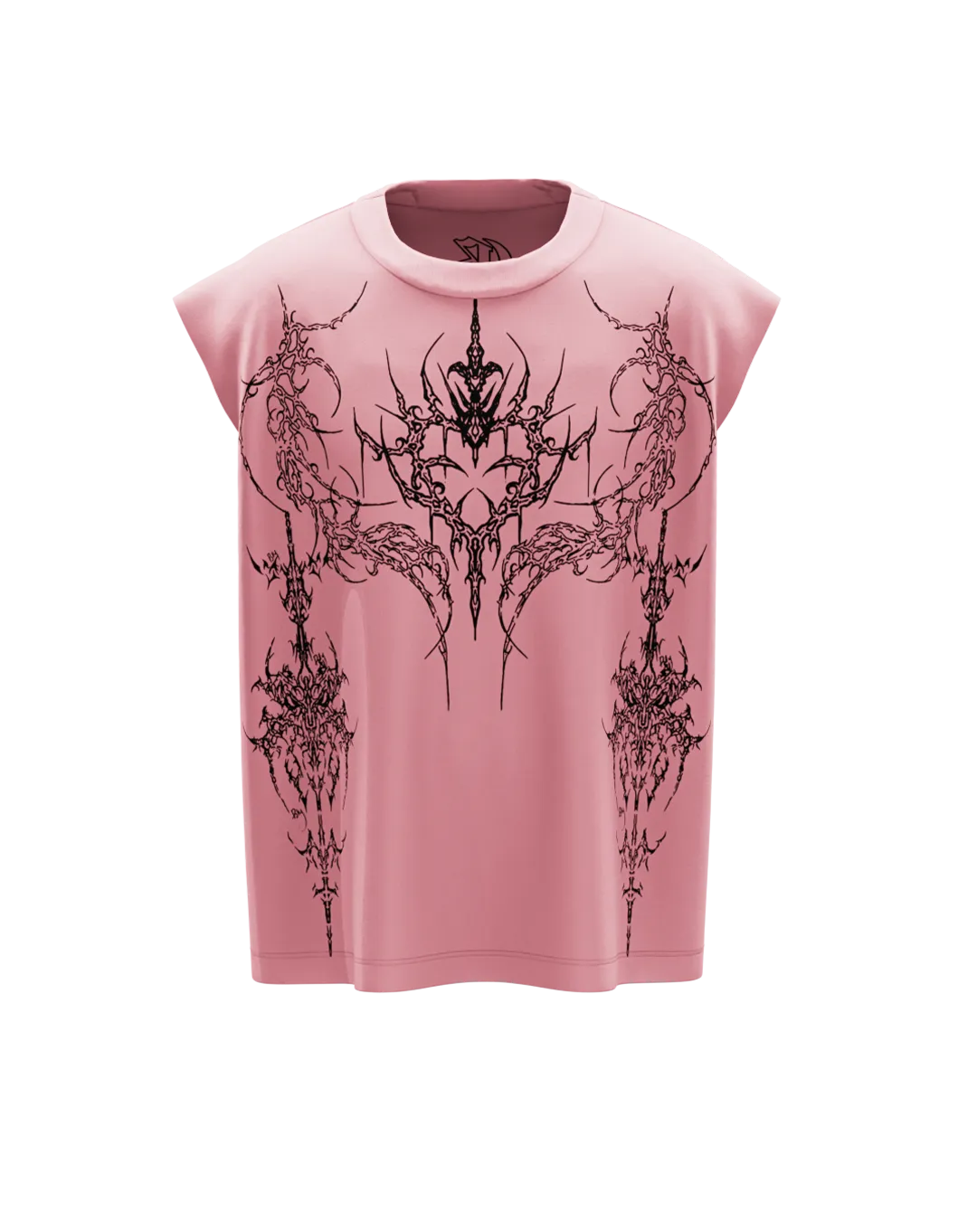 Demon Coral Unisex Boxy Vest