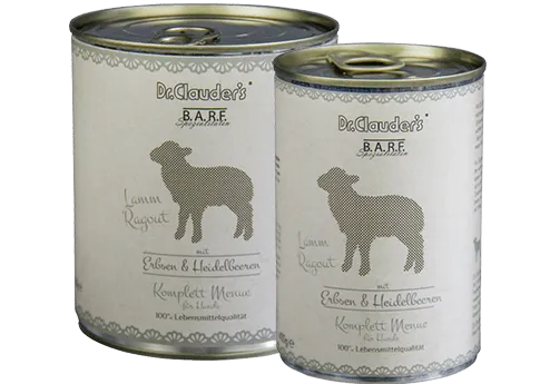 Dr Clauder's BARF Lamb Ragout 400g