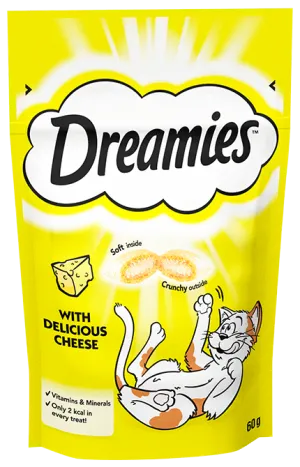 Dreamies Cheese Cat Treats 60g