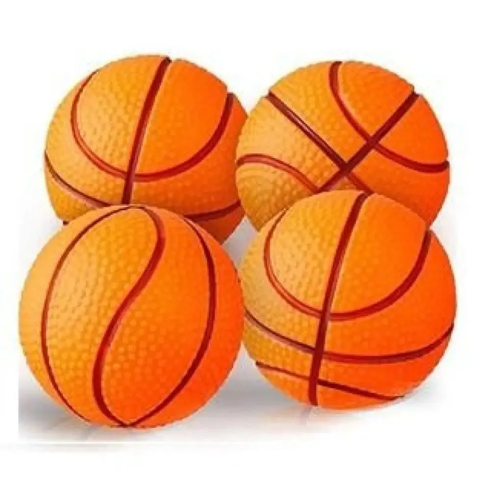 Durable Bouncy Fetch Basketball Chew Ball for Small Medium Dogs Interactive Game