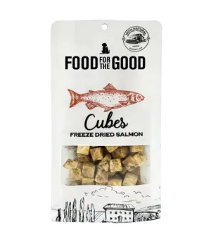Food For The Good Freeze Dried Cat & Dog Treats (Salmon Cubes)