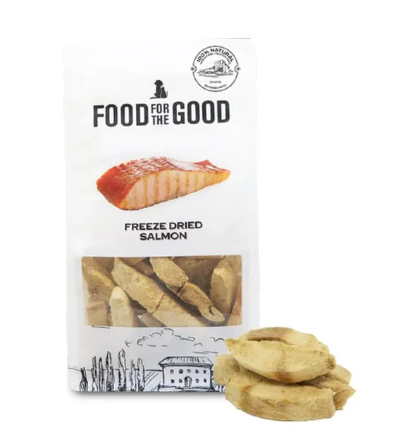 Food For The Good Freeze Dried Cat & Dog Treats (Salmon)