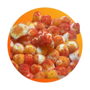Freeze Dried Strawberry Lemon Puffs (Lemonheads w/Strawberry)