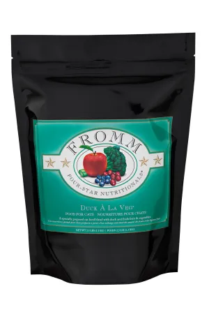 Fromm Cat 4 Star Duck and Vegetable 2.5lb