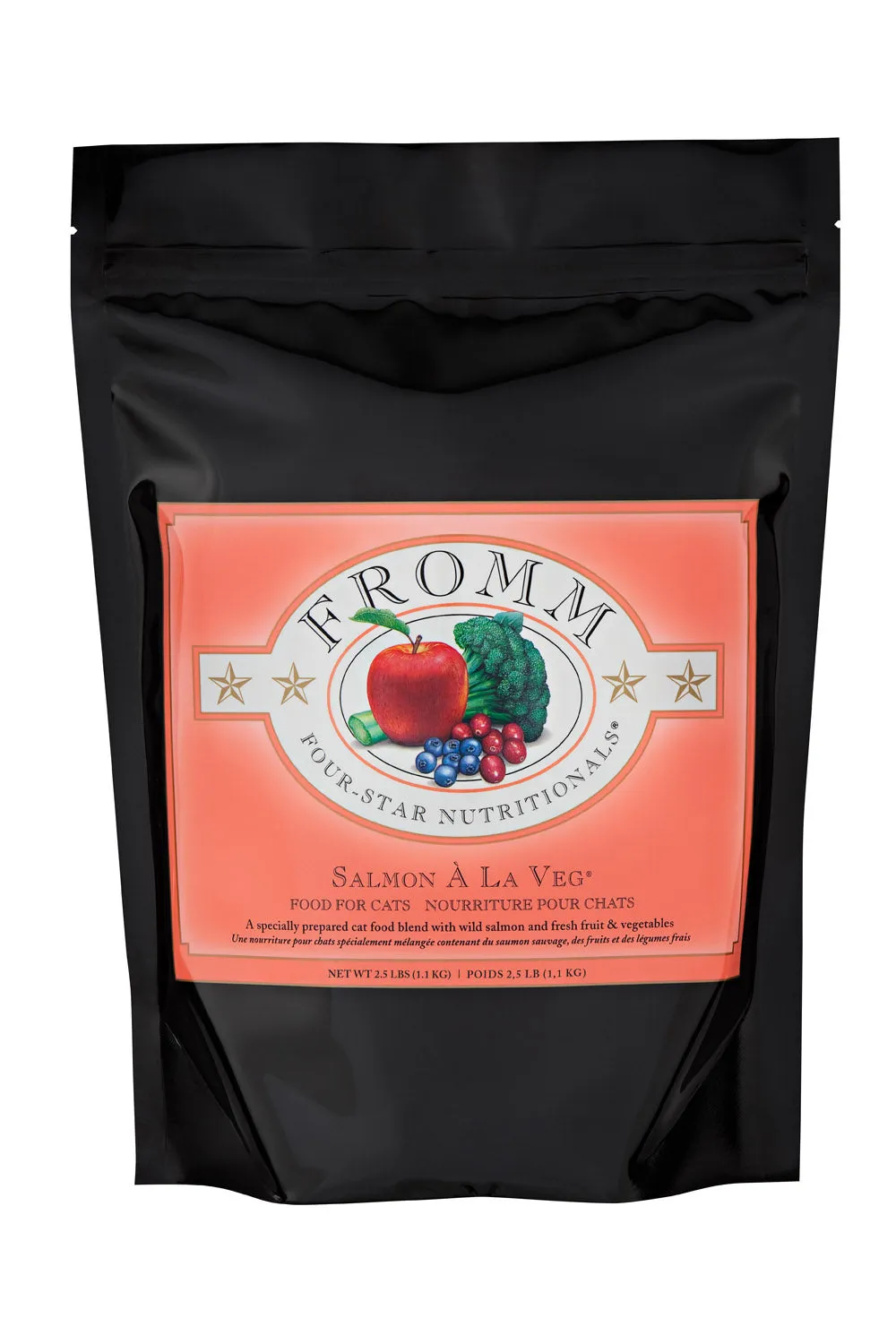 Fromm Cat 4 Star Salmon and Vegetable  2.5lb