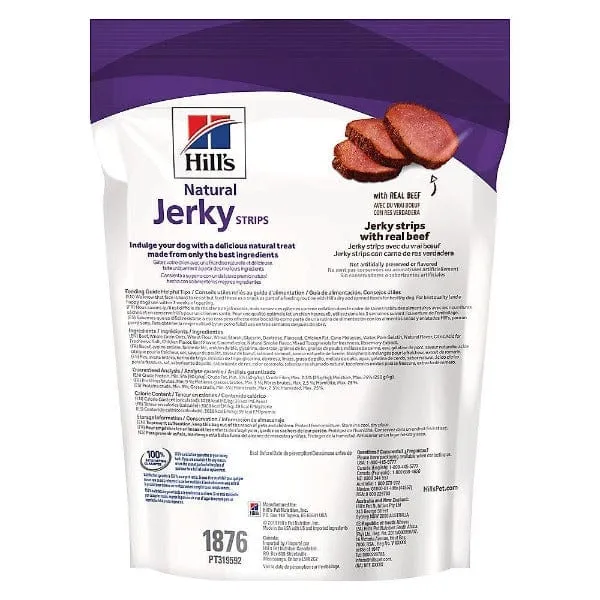 Hill's Natural Jerky Strips with Real Beef Dog Treat
