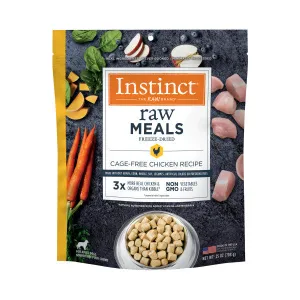 Instinct Raw Meals Freeze-Dried Chicken Dog Food, 25-oz Bag