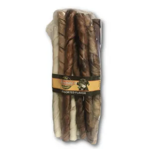 Lennox Rawhide Assorted Natural Flavors Twisted Sticks
