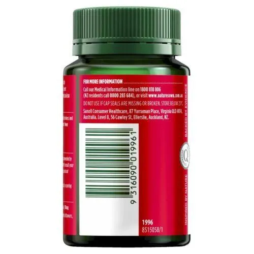 Natures Own Magnesium Chelate 500mg 75 Capsules