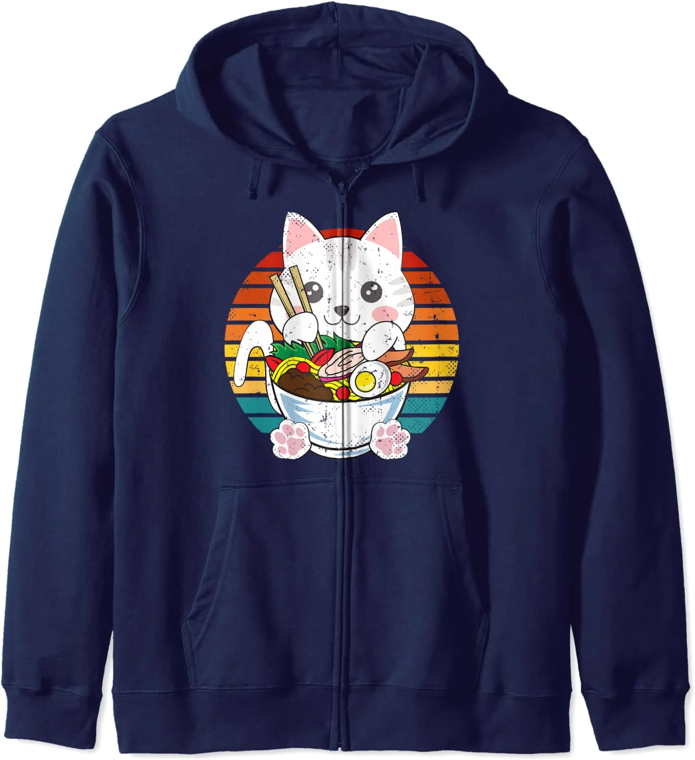 Ramen Sweatshirt Ramen Joy Ramen Spicy Ramen Dry Noodles Zip Hoodie