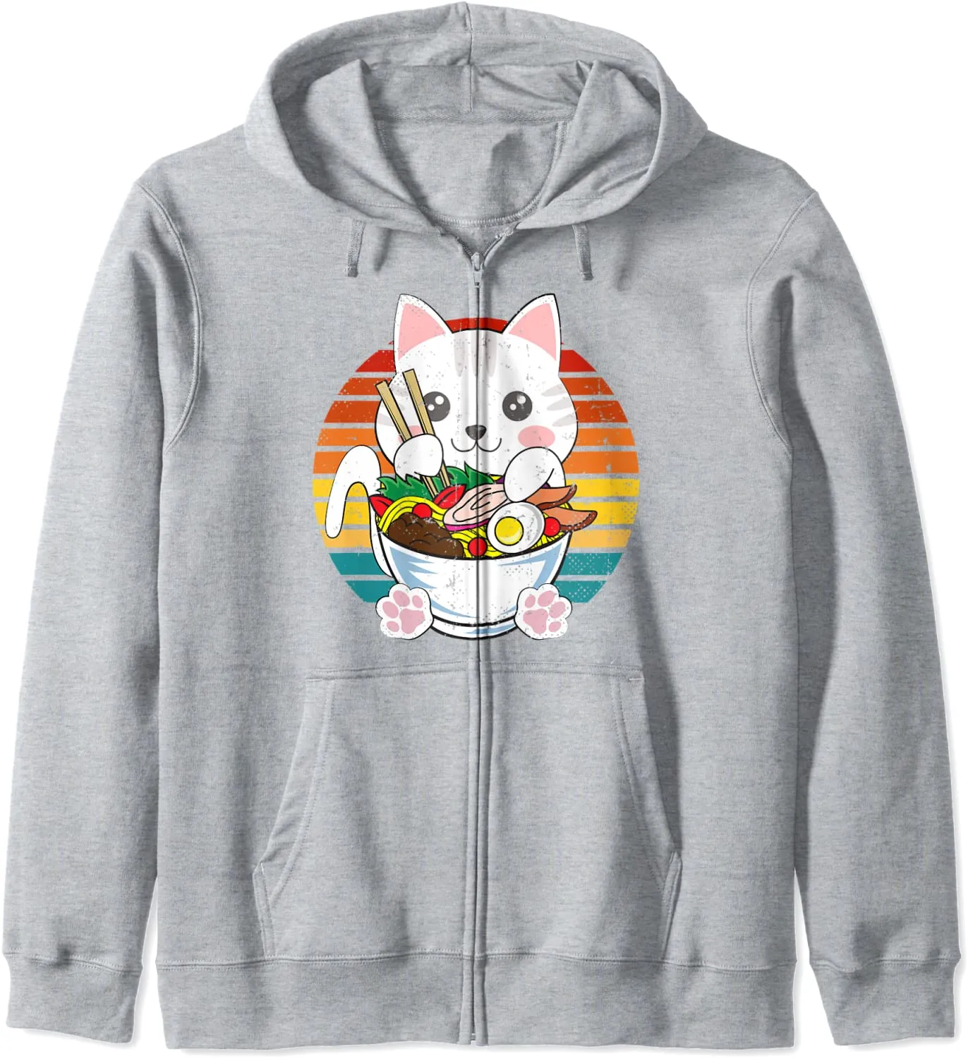 Ramen Sweatshirt Ramen Joy Ramen Spicy Ramen Dry Noodles Zip Hoodie
